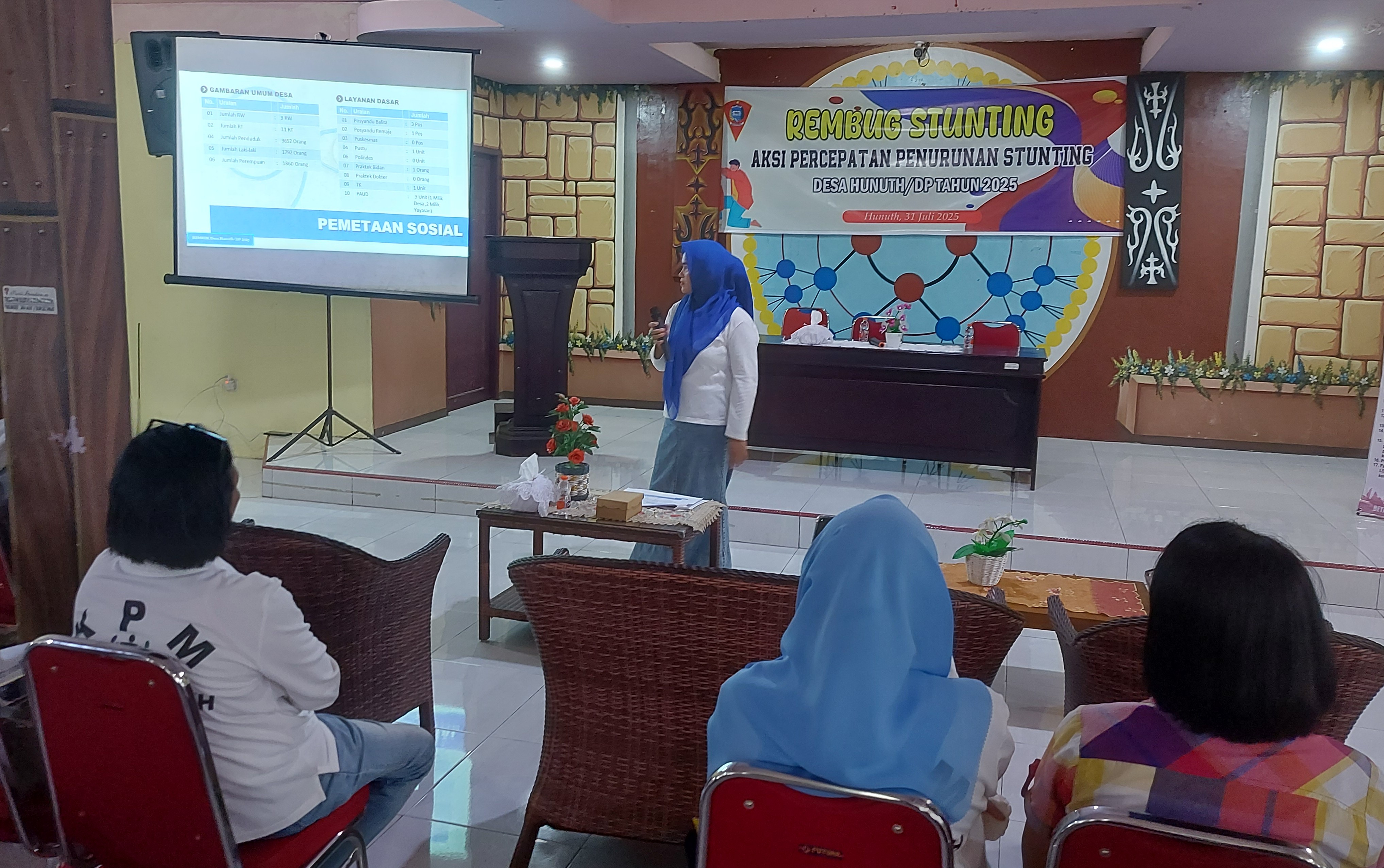 Pemaparan materi KPM